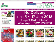 Tablet Screenshot of imageflorist.com